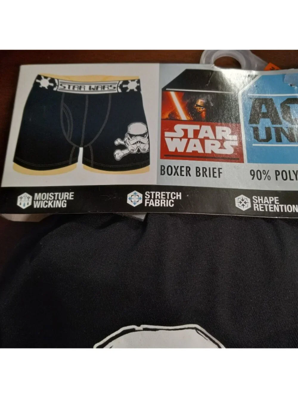 Disney Size M Star Wars Mens Boxer Briefs Stormtrooper Crossbones Design New